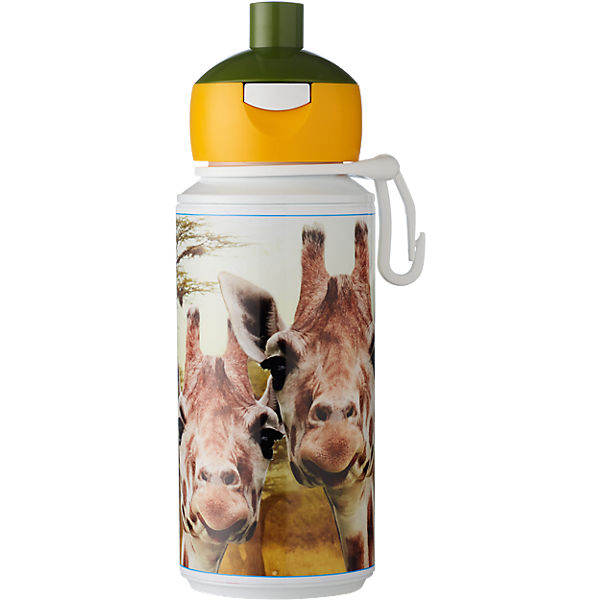 Trinkflasche Campus pop-up Animal Planet Giraffe, 275 ml