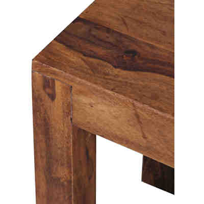 Beistelltisch MUMBAI Massivholz 35 x 35 cm Wohnzimmertisch Landhausstil Couchtisch 2