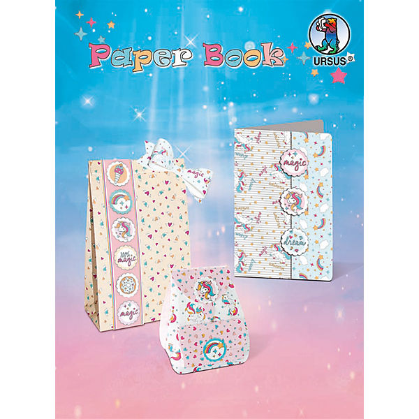 Bastelpapier Motiv "Einhorn", 157 g/qm
