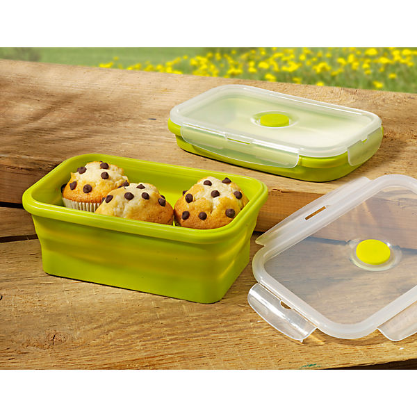 Silikon Lunchbox "Ethan", zusammenklappbar