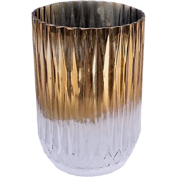 Windlicht "Golden Shimmer" H21 cm