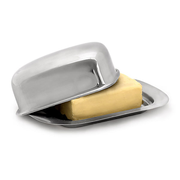 Edelstahl Butterdose
