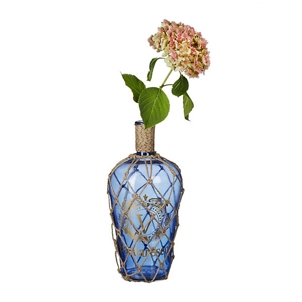Glas-Vase "Weinflasche Barbaresco" H50 cm