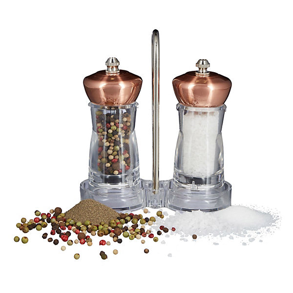 3-tlg. Salz- & Pfeffermühlen Set