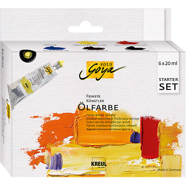Künstler-Ölfarben "Solo Goya", Starter Set, 6x20ml