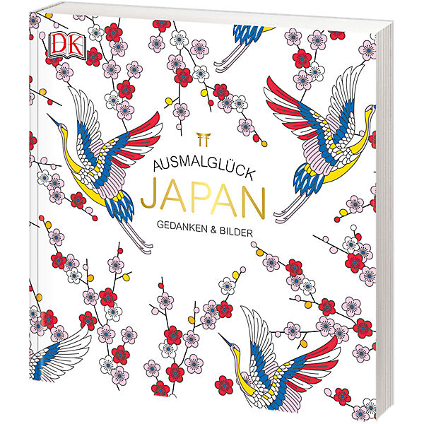Ausmalglück: Japan