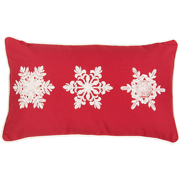Dekokissen "Snowflake" 30x50 cm