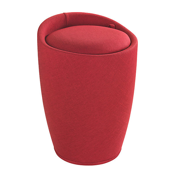 Hocker "Candy" Leinenoptik 20l