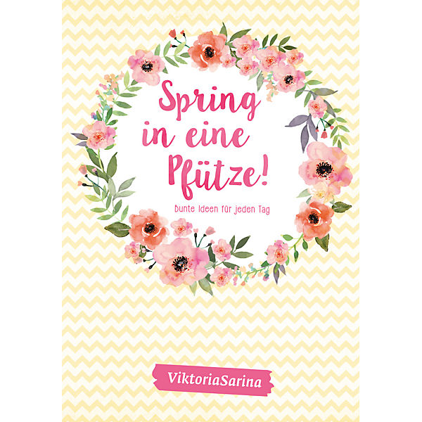 Spring in eine Pfütze
