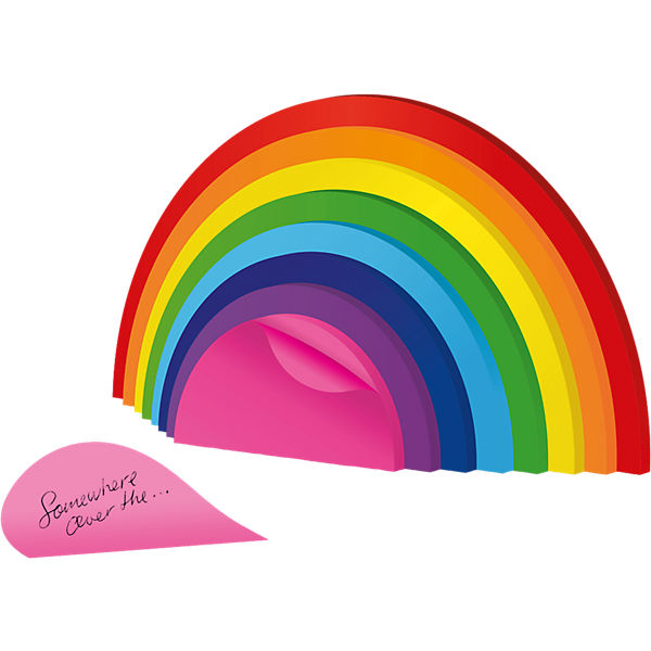 Haftnotizen "Regenbogen" 100 Blatt