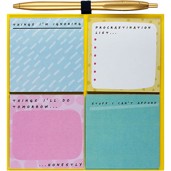 Magnetisches Board mit Haftnotizen Set "Notes To Self "