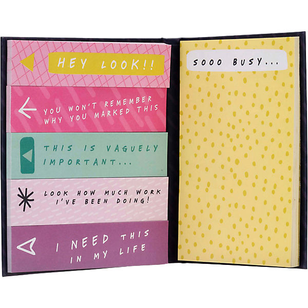 Haftnotizen & Haftmarker Set "Notes To Self"