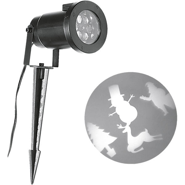 LED-Projektor "X-MAS" rotierend