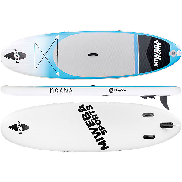 Miweba Sports Stand Up Paddle Moana, Größe:108/325cm; Cool-Blue