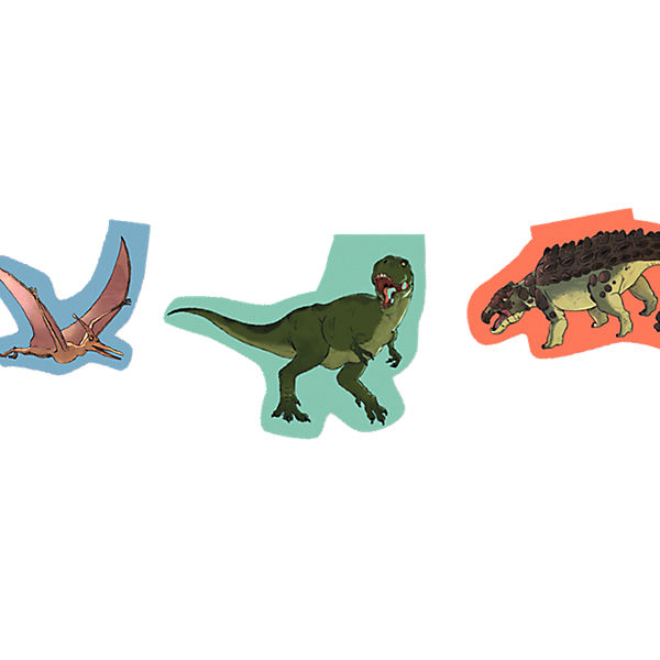 Wimpelkette Dino