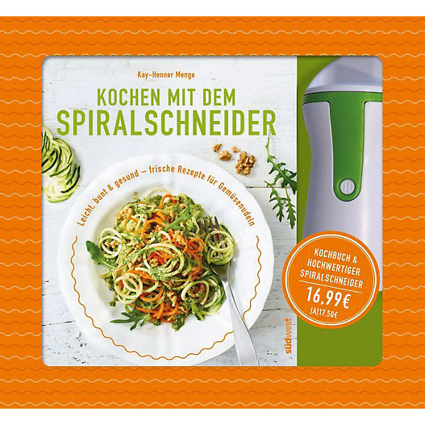 Kochen mit dem Spiralschneider, mit Spiralschneider