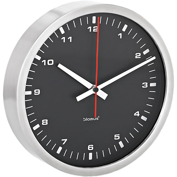 Edelstahl Wanduhr "Era" Ø30 cm