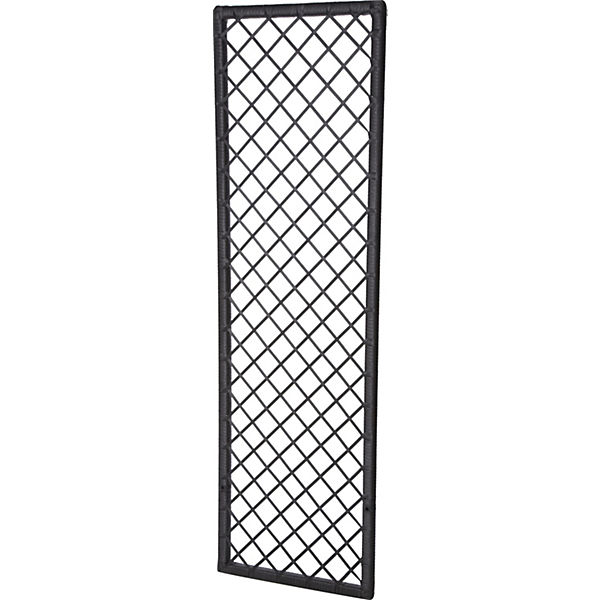 Polyrattan Rankgitter für Blumenkübel 36x120 cm