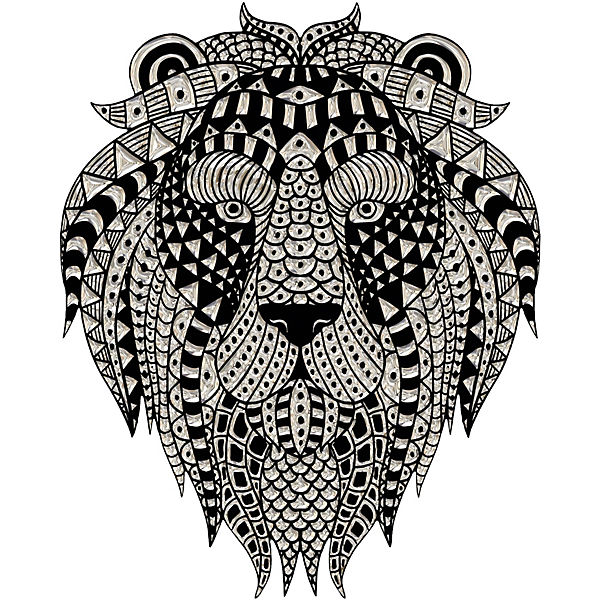 Wandtattoo "Löwe" 65x80 cm