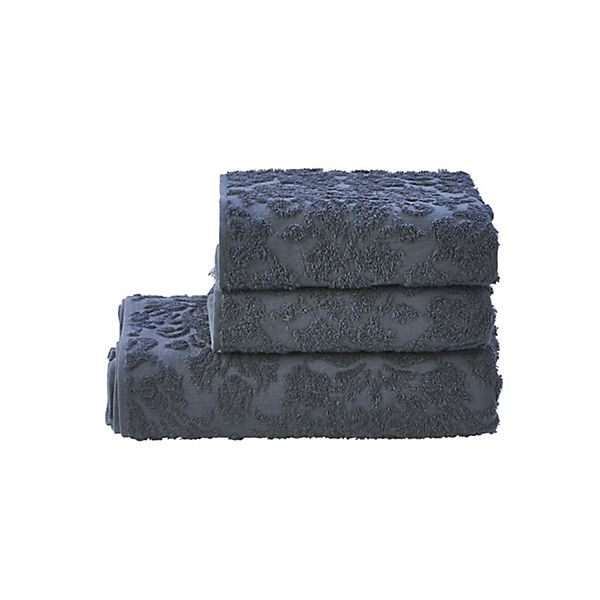 3-tlg. Frottier-Set "Ornaments" (2x)50x100, (1x)70x140 cm