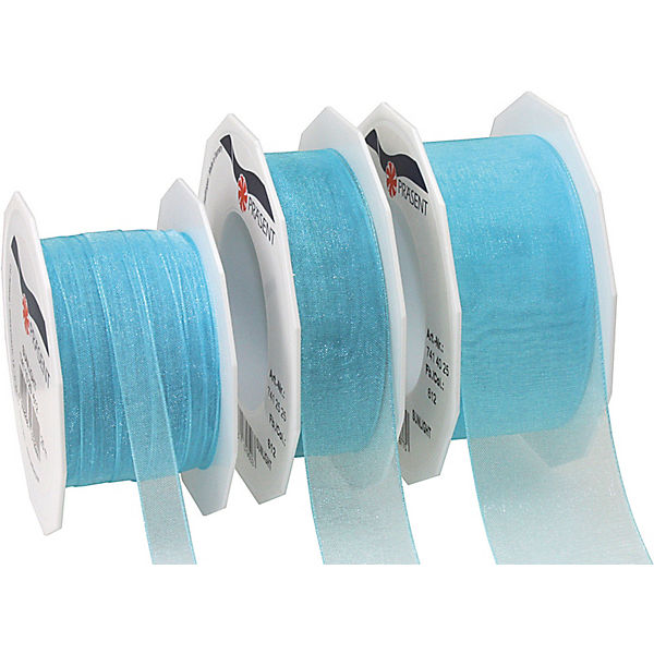 25m Geschenkband 10mm "Organza"