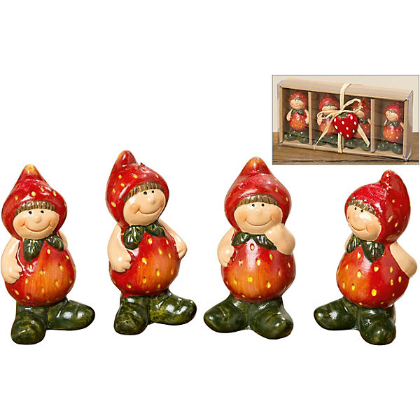 4-tlg. Erdbeerkinder Figuren Set