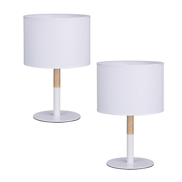 2er-Set Nachttischlampen