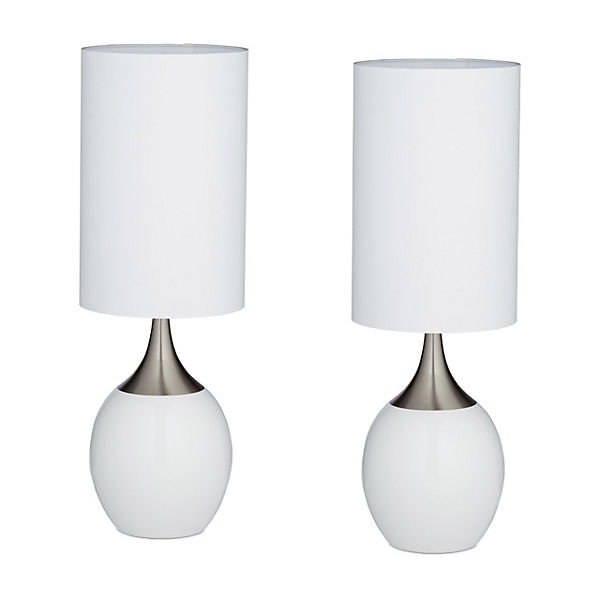 2er Nachttischlampen-Set