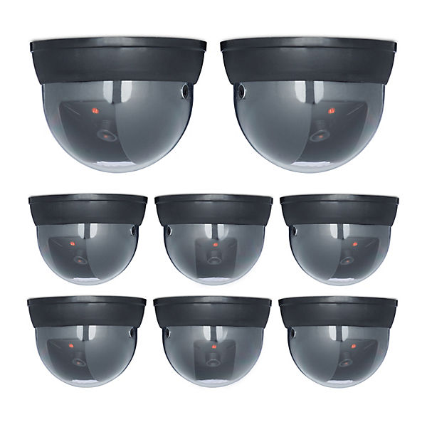 8er-Set Kameraattrappe mit LED