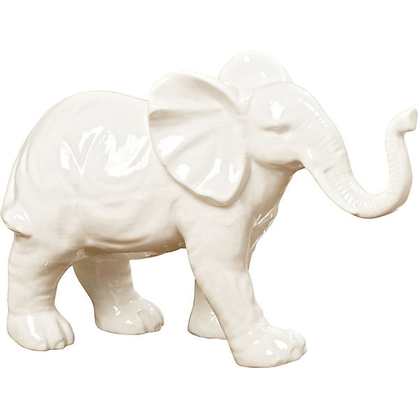 Porzellan Elefant L26 cm