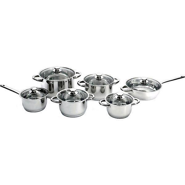6-tlg. Edelstahl Topf Set " Vision Premium"