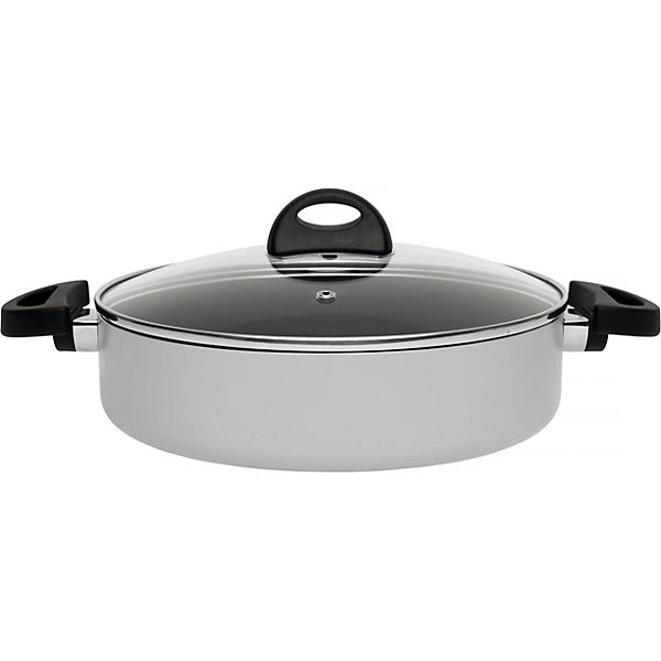 Aluminium Antihaft Servier-Schmorpfanne "Eclipse" mit Deckel Ø26 cm