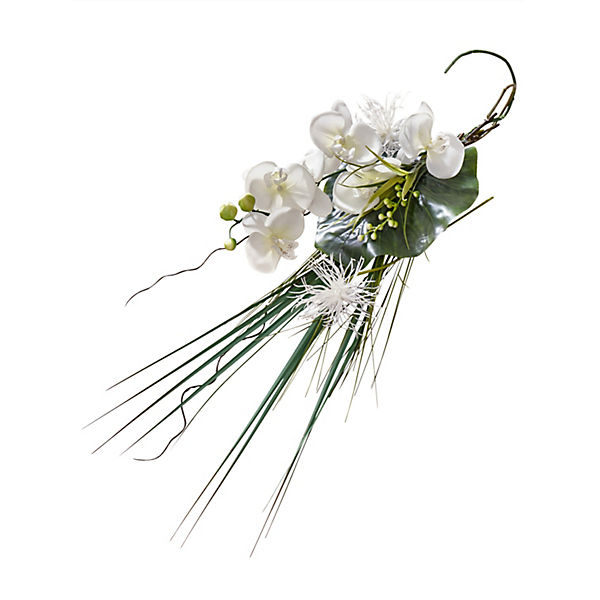 Künstlicher Tischaufleger Orchidee, Länge 48 cm