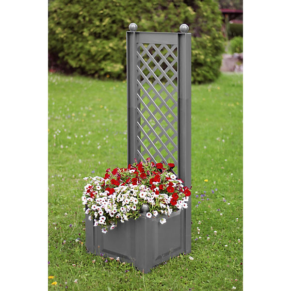 Pflanzkasten mit Rankgitter B43 cm
