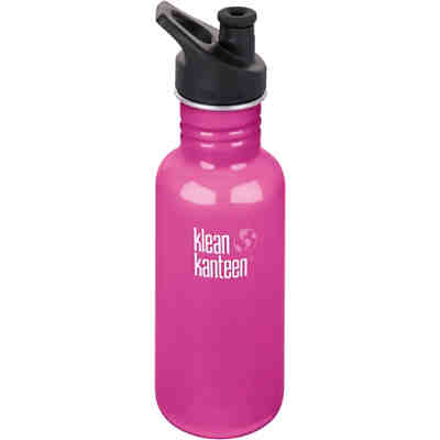 Edelstahl-Trinkflasche klean kanteen Classic Wild Orchid, 532 ml, Sport Cap