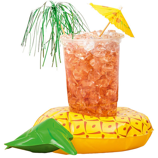 aufblasbarer Getränkehalter "Ananas"