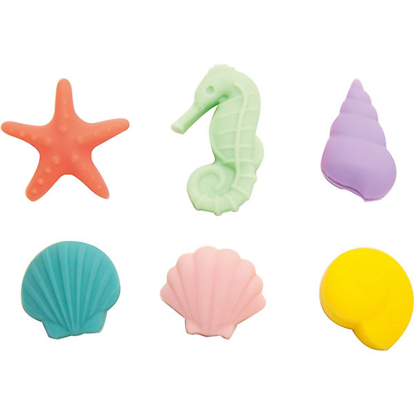 6-tlg. Glasmarker Set "Sea"