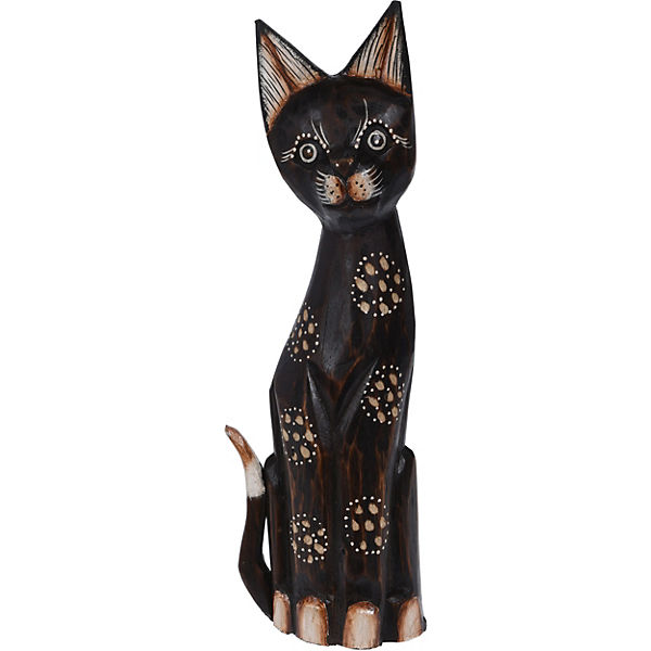 Holzfigur "Katze" H40 cm