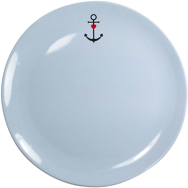 Melamin Teller "Anker" Ø20 cm