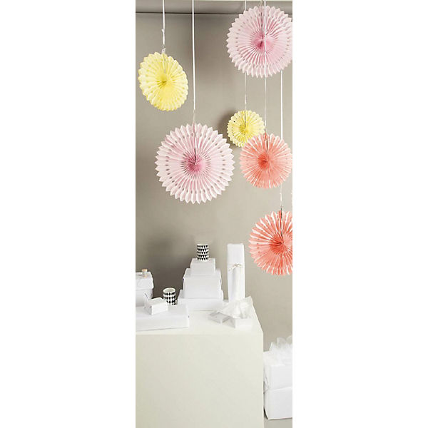 Wabenpapier Blumen Sommer, 3 Stück