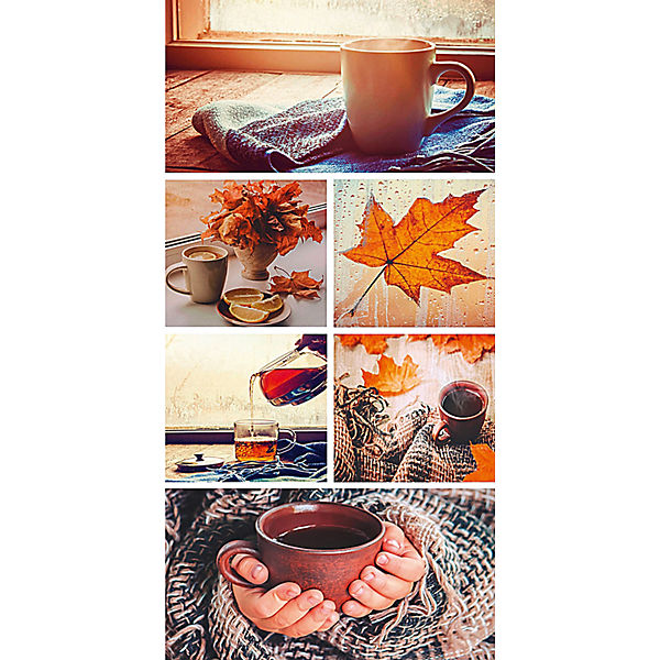 XL Banner Bild "Herbst" rollbar, H180 cm