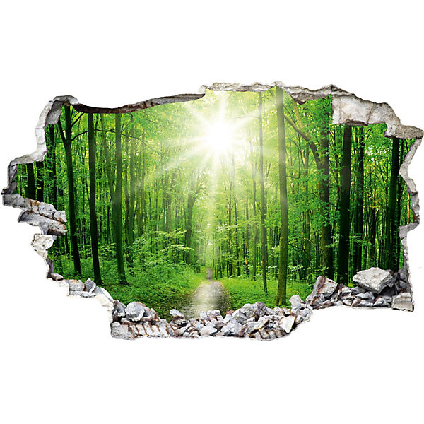 3D Wandtattoo "Waldspaziergang"