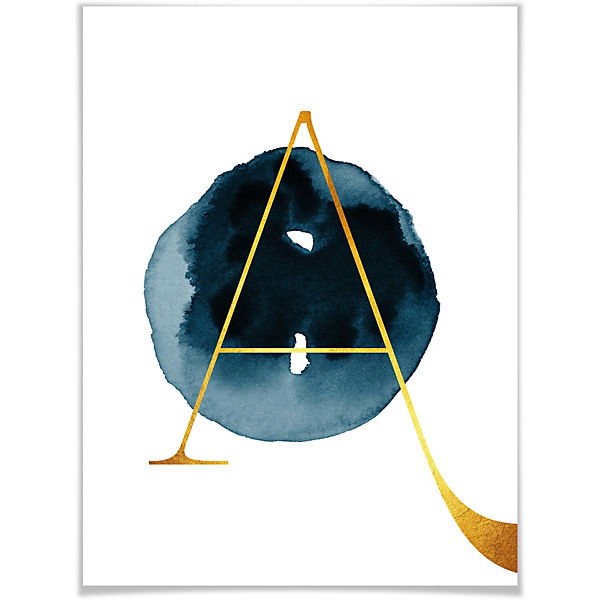 Kunstdruck "Alphabet" 50x60 cm