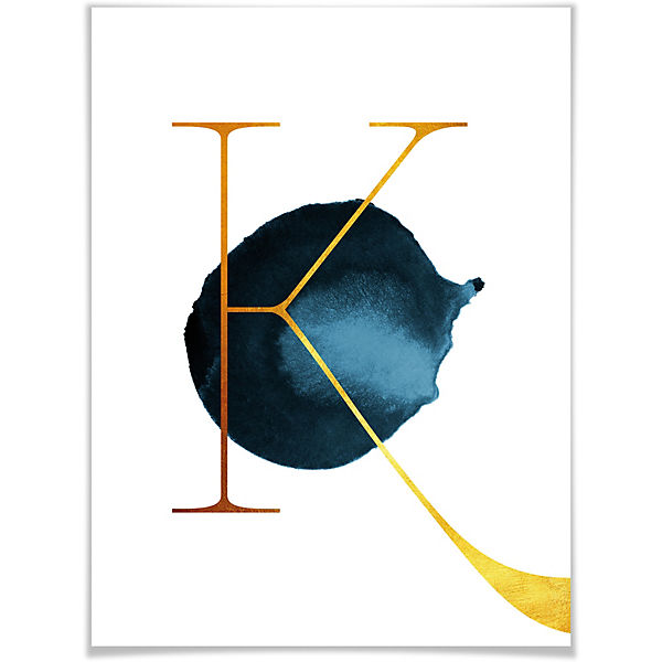 Kunstdruck "Alphabet" 50x60 cm