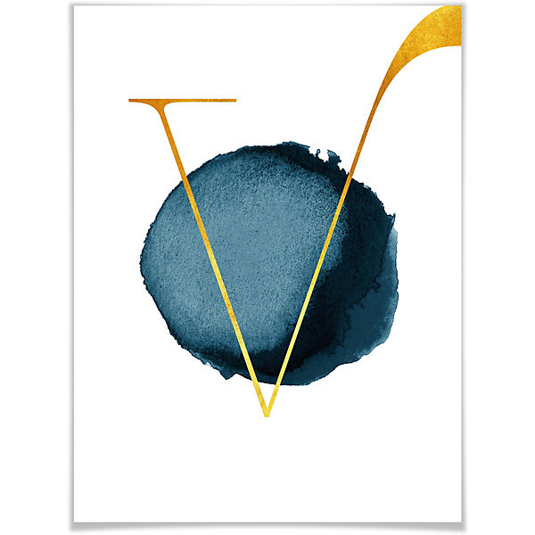 Kunstdruck "Alphabet" 50x60 cm