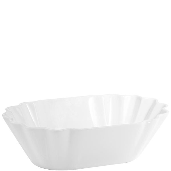 Porzellan Schale "Pommes Pappoptik Puro" 23x16cm