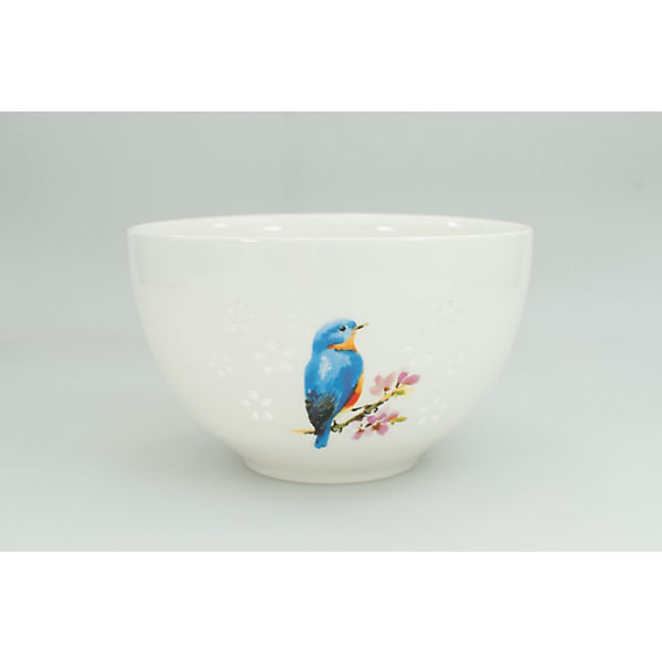 Porzellan Müslischale "Blue Bird" Ø16 cm