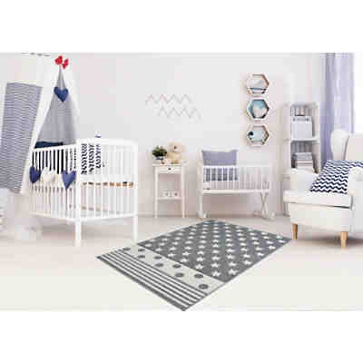 Kinderteppich, Starpoint silbergrau/weiss, 160 x 230 cm 2