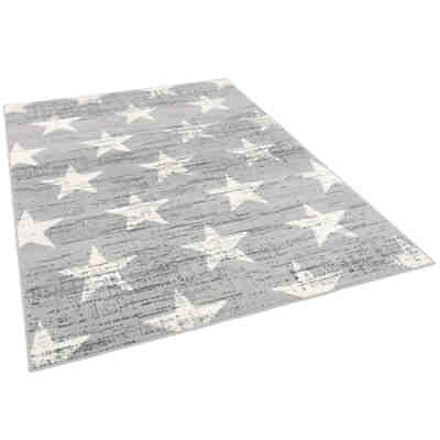 Designer Teppich Canvas Sterne Teppiche