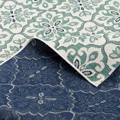 In & Outdoor Teppich Carpetto Fliesenoptik Teppiche 2